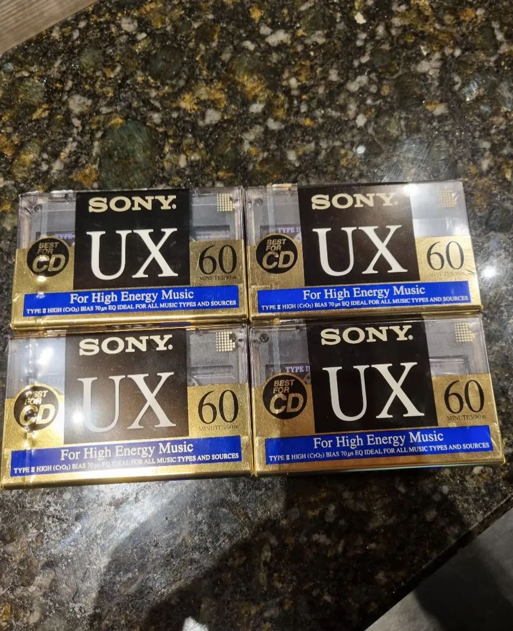 Fita k7 cassete SONY UX ll lote c/4 - Foto 3