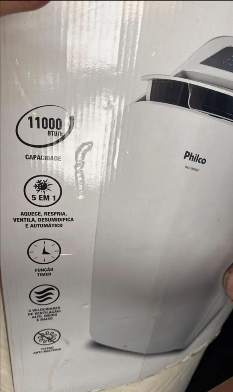Ar condicionado portátil philco