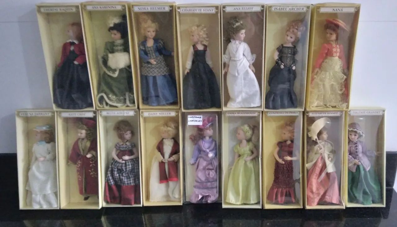 BONECAS COLEÇÃO DAMAS DE ÉPOCA