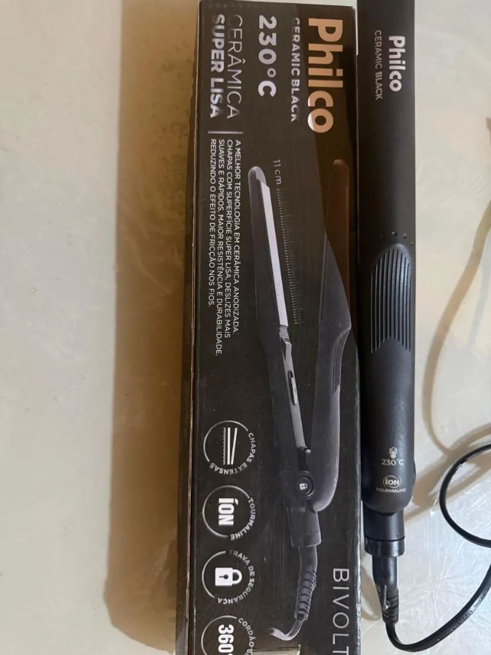 PRANCHA CERAMIC BLACK 230?C - Foto 3