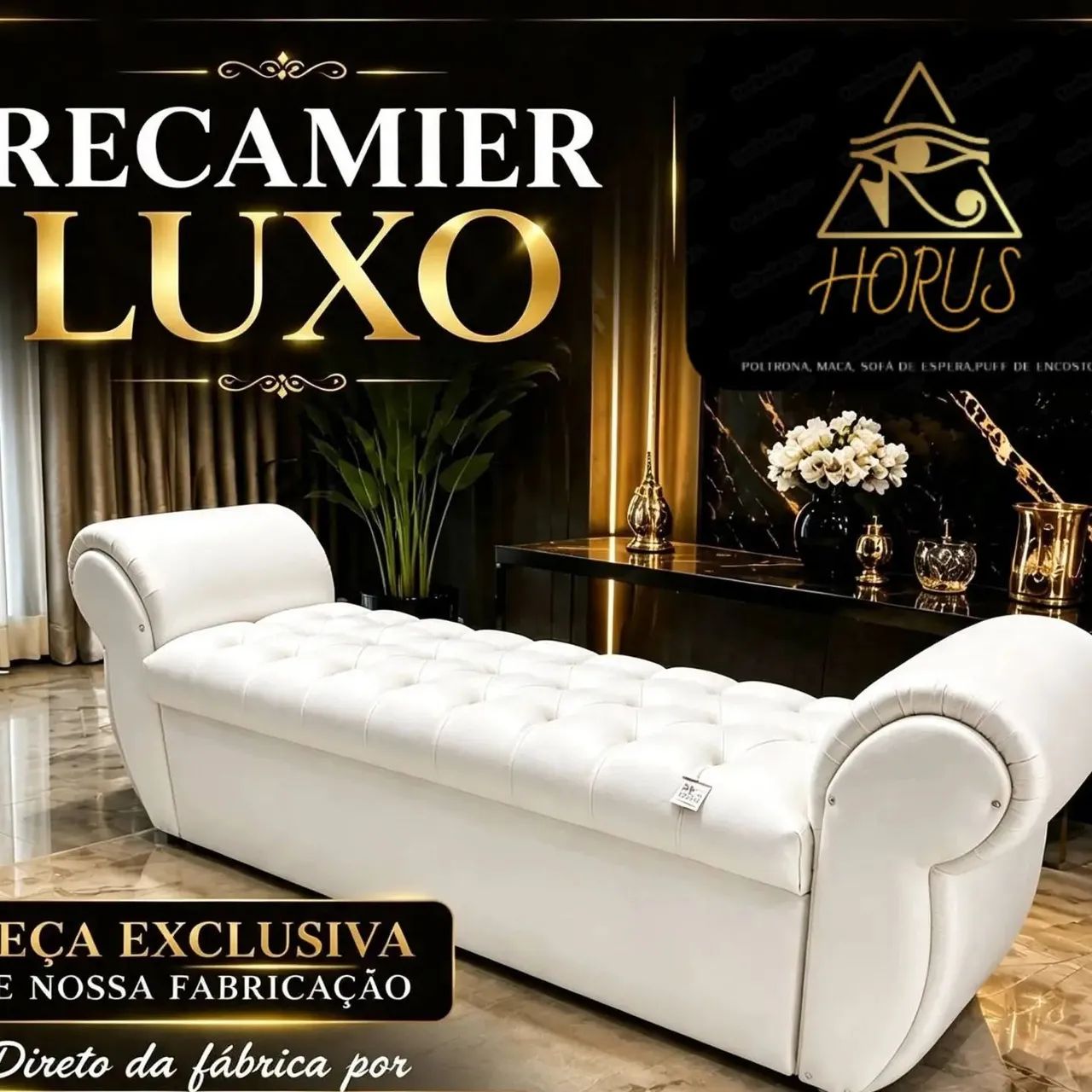 Recamier baú luxo - Foto 4