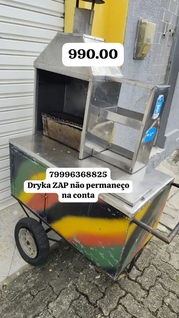 carrinho pra espetinho