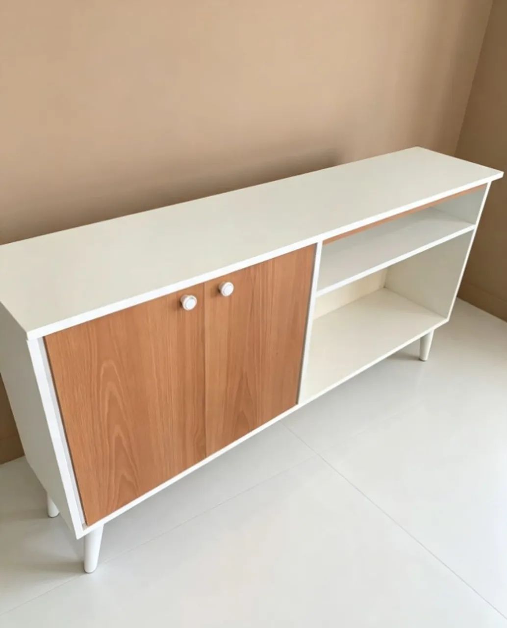 Rack para tv de 50'' amadeirado 