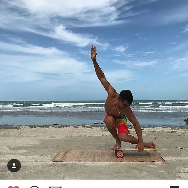 Prancha De Equilíbrio Balance Board Surf Treino Funcional - Foto 5