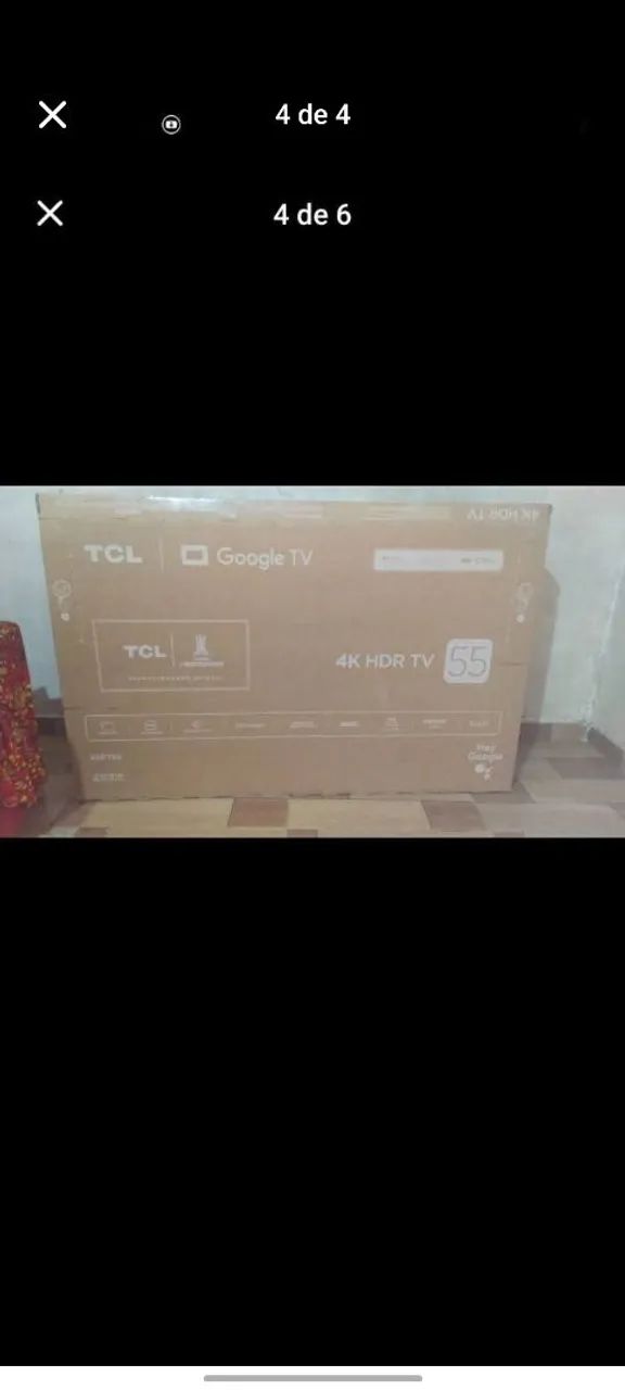 televisão da marca tcl 55 polegadas 