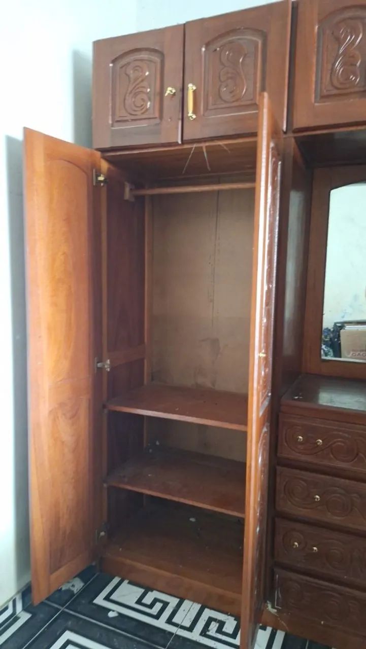 Guarda-roupa de madeira  - Foto 3