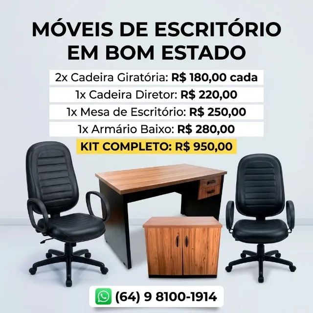 MÓVEIS DE ESCRITÓRIO - Foto 4