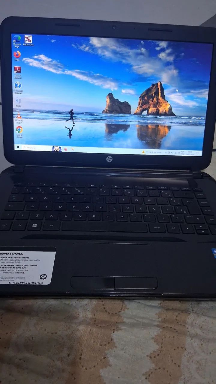 Notebook HP ótimo para trabalho e estudo  - Foto 2
