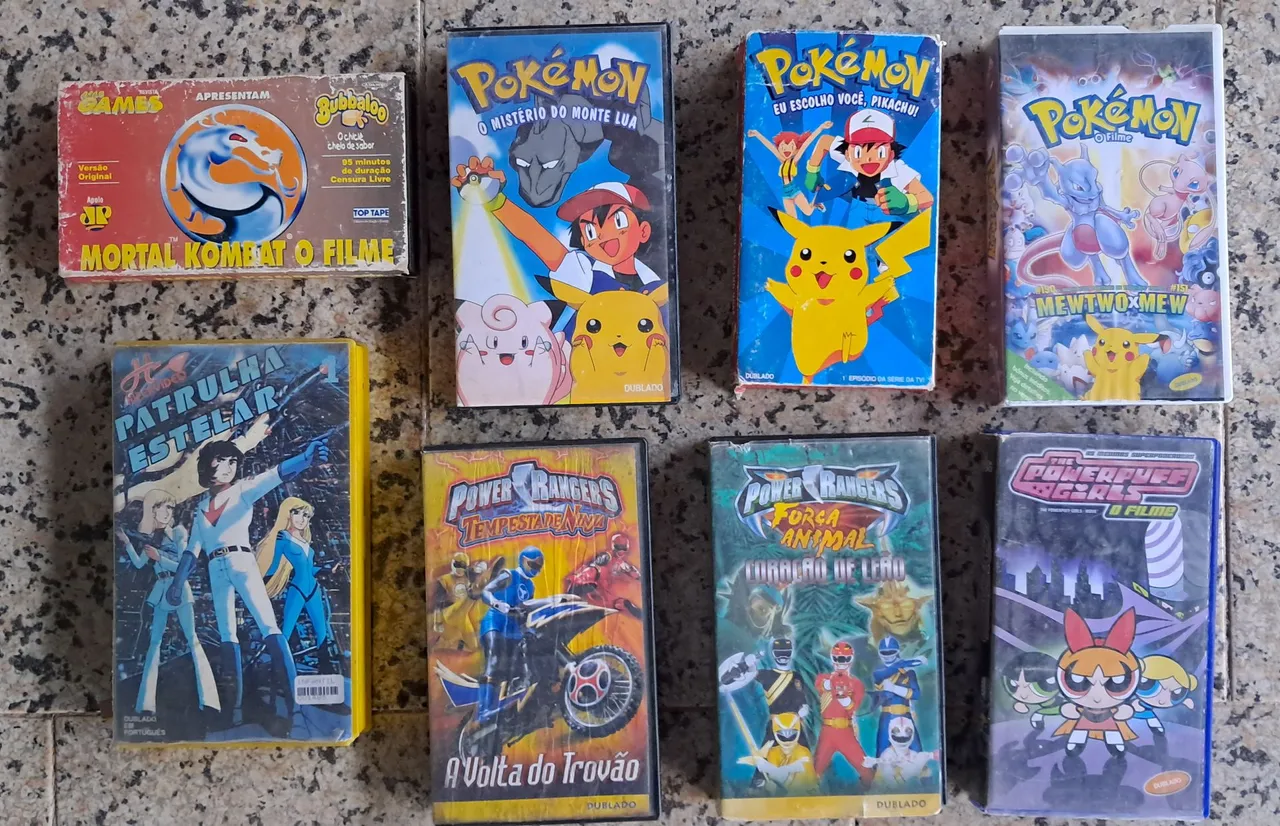 Lote VHS Animes WarnerBros Family - DVD, Blu-Ray e Vídeo Cassete