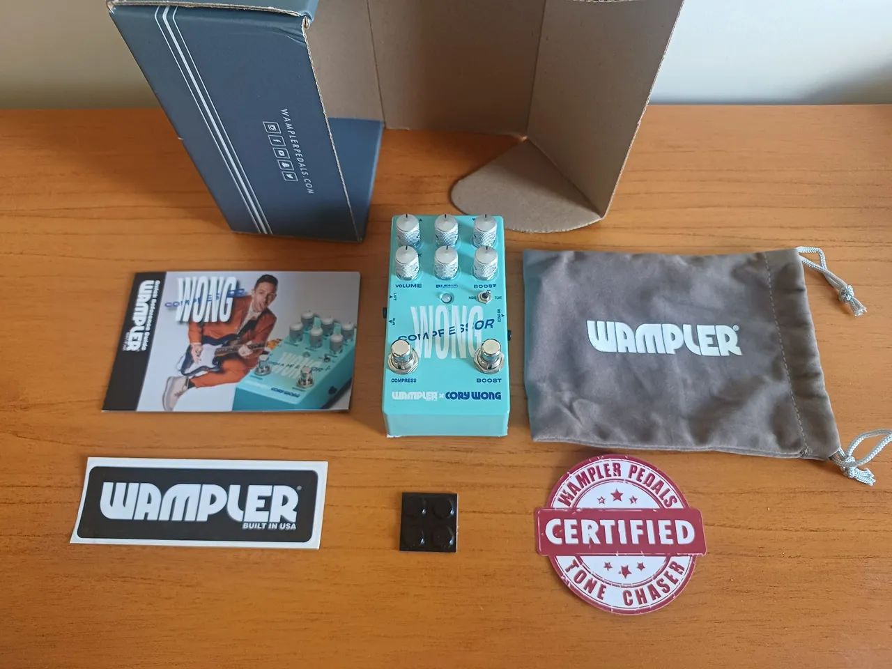 Pedal Wampler Cory Wong Compressor/DI - Foto 2