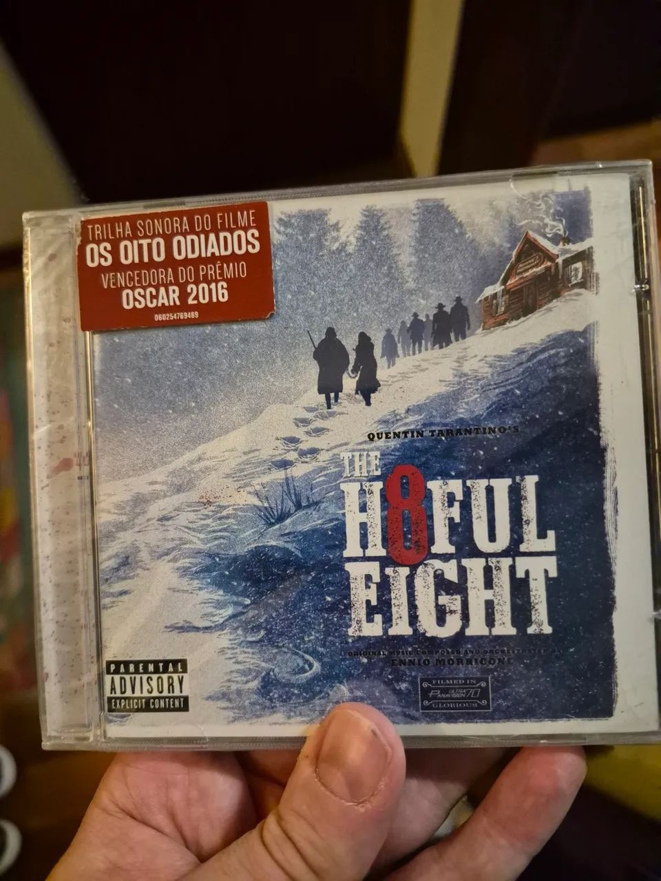 Cd trilha sonora filme the hateful eight (lacrado)