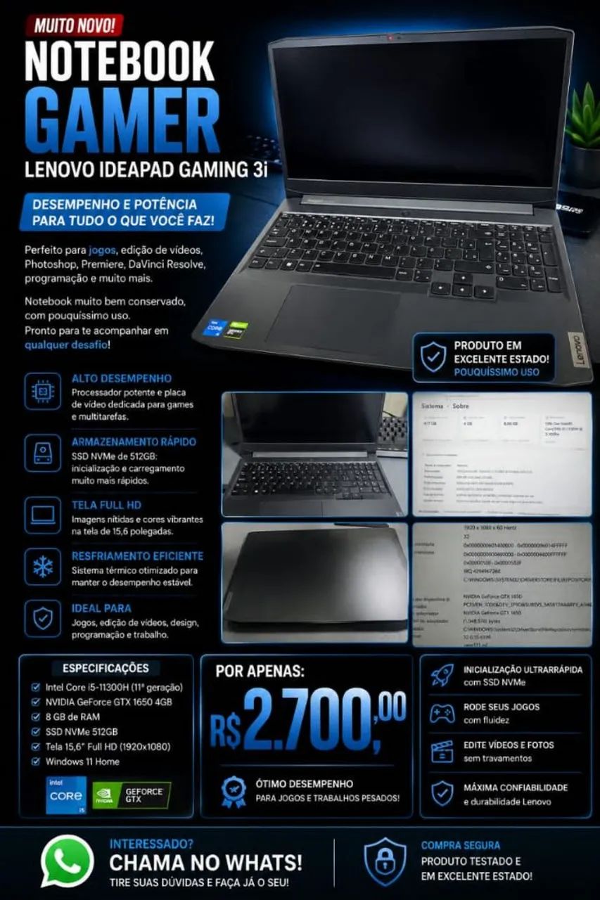 NOTEBOOK GAMER