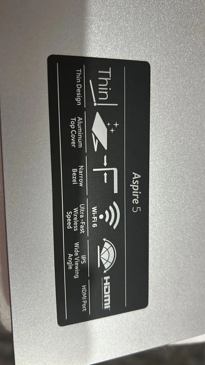 Notebook  acer aspire5  - Foto 2