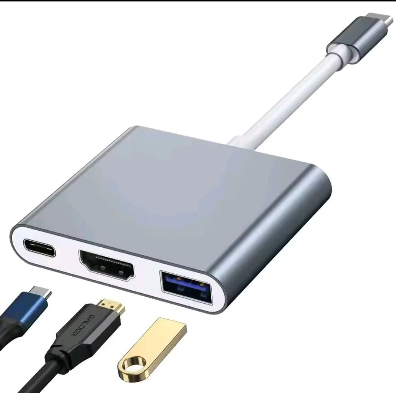 Usb 3c 3 em 1 - Foto 2