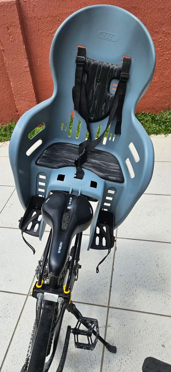 Cadeirinha de bicicleta Kalf com Suporte engate. - Foto 4