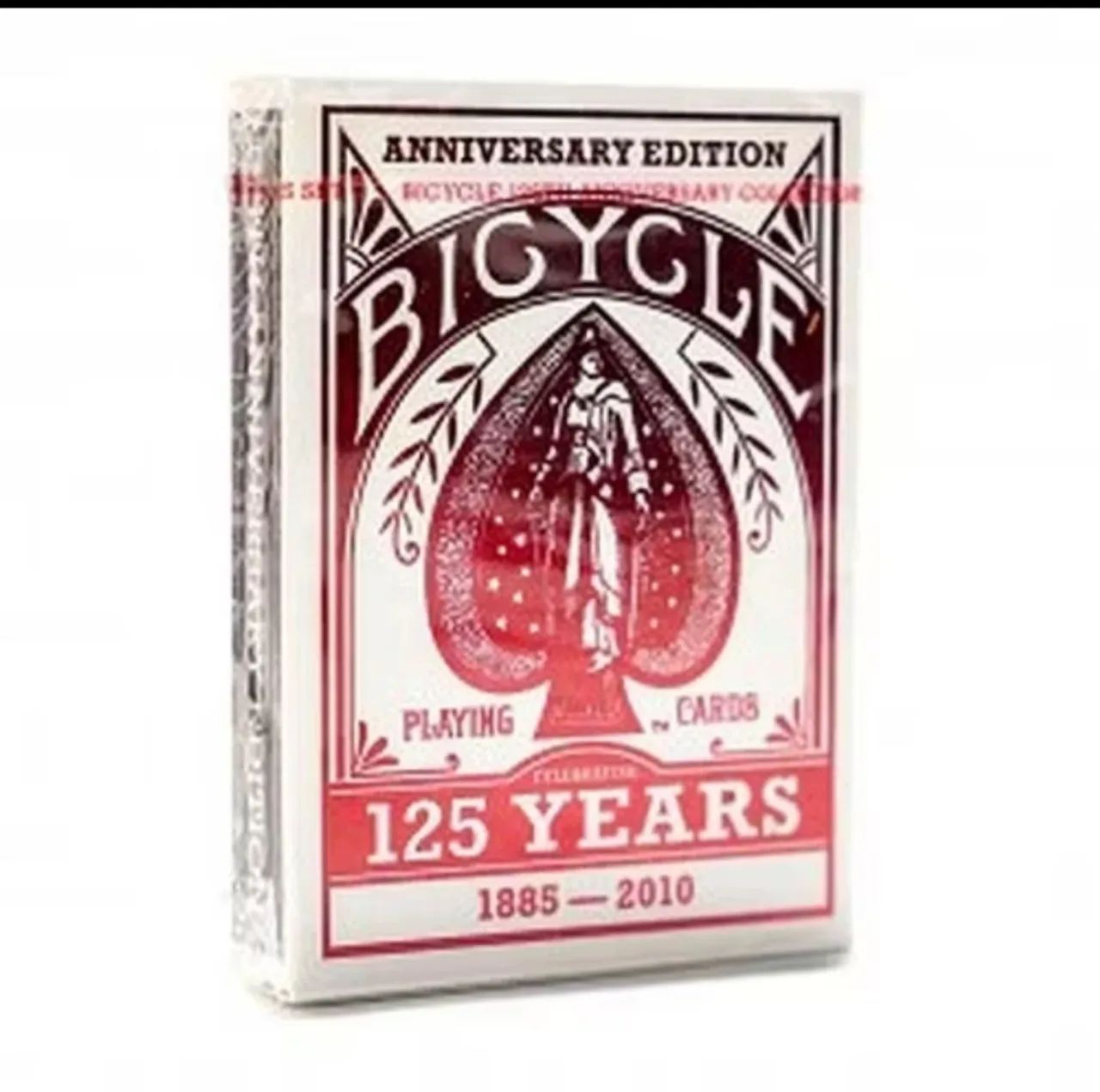 Baralho bicycle 125 years vermelho 