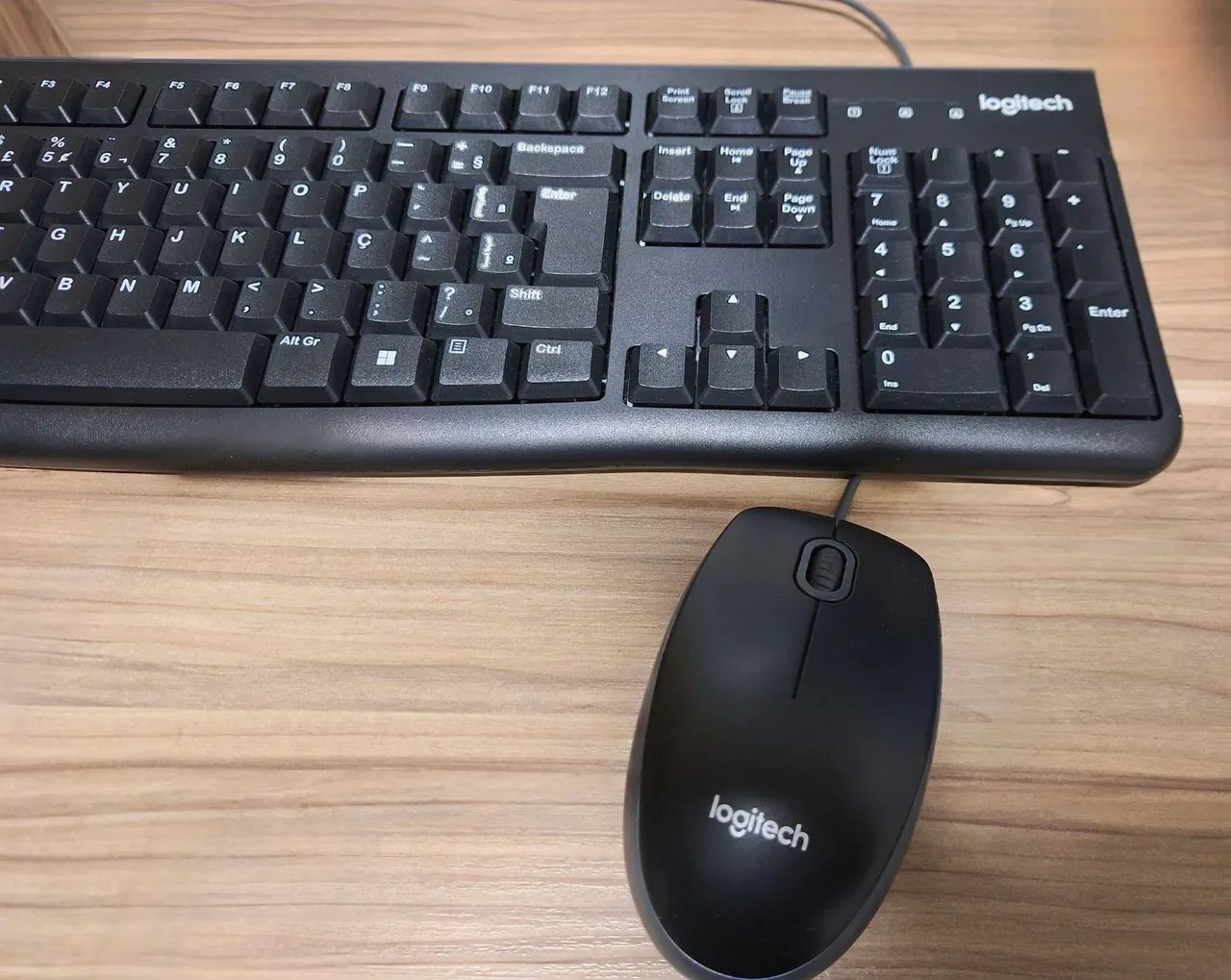 Kit mouse e teclado Logitech K120