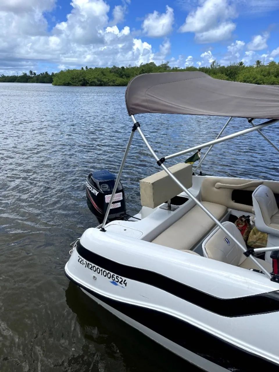 Lancha 6m Mercury 90HP Completa - Foto 4