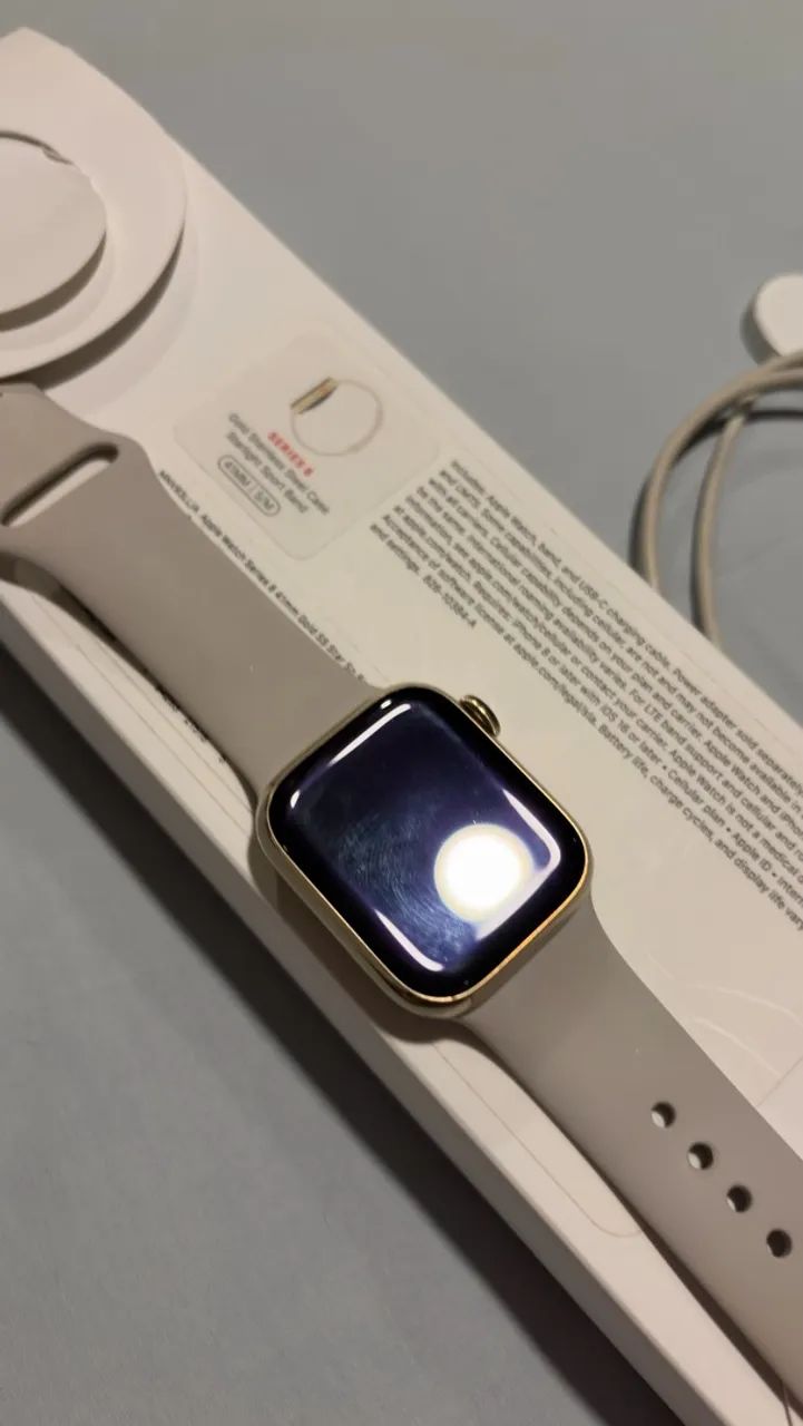 Apple Watch séries 8 gold  - Foto 5