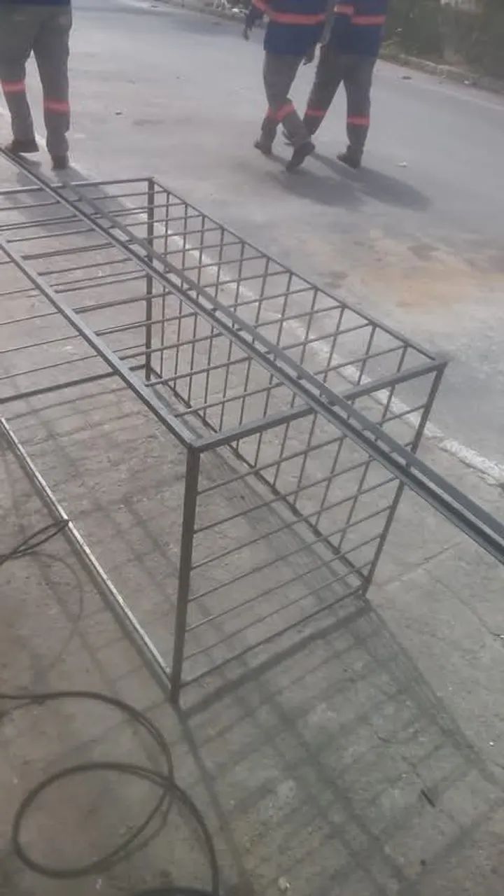 Grade para ar condicionado split condensadora camara fria sob medida instalação gratis no 