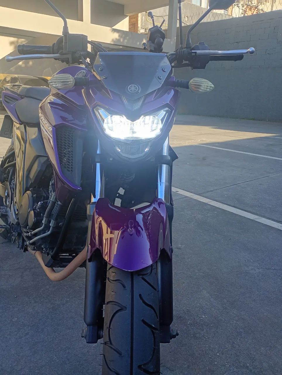Fazer 250 roxa - Foto 2