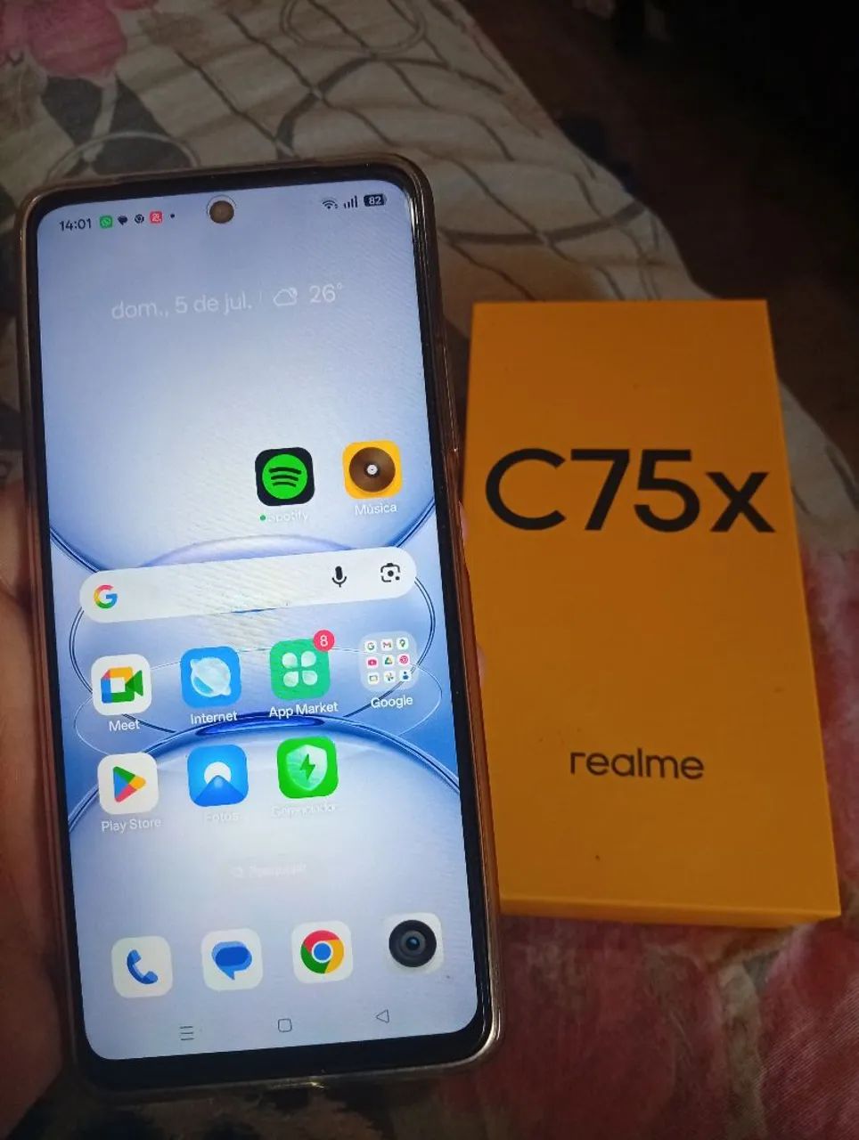 Vendo celular novo zero c75x whatsapp * - Foto 3