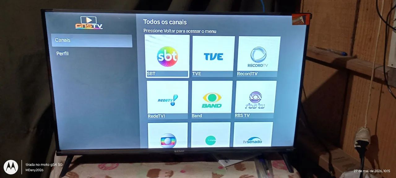 Smartv Semp 32 polegadas com controle remoto sem nenhum defeito  - Foto 3