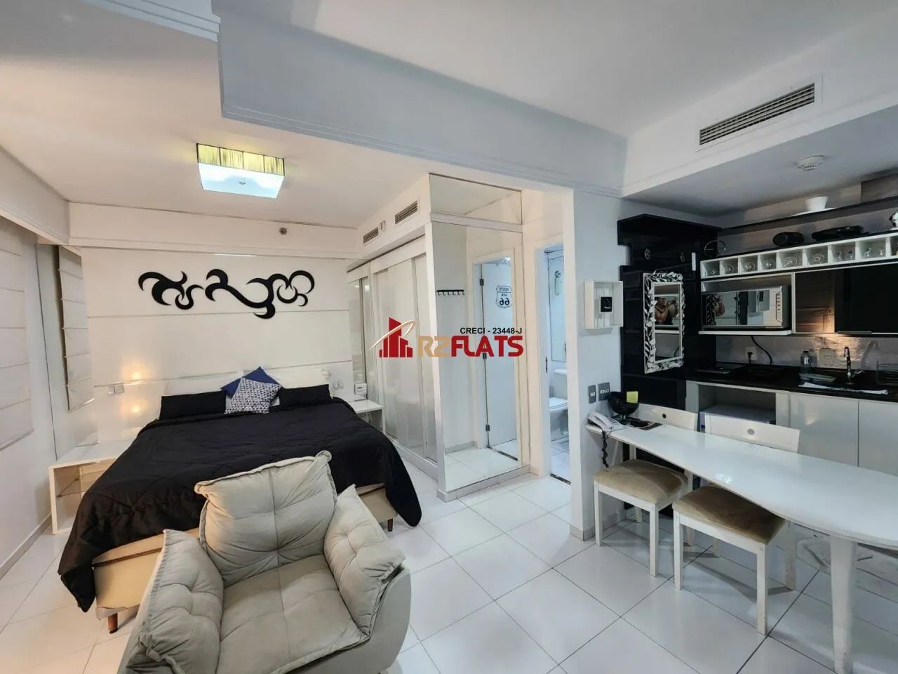 Flat com ótimo preço no bairro Moema. Confira! - Foto 5