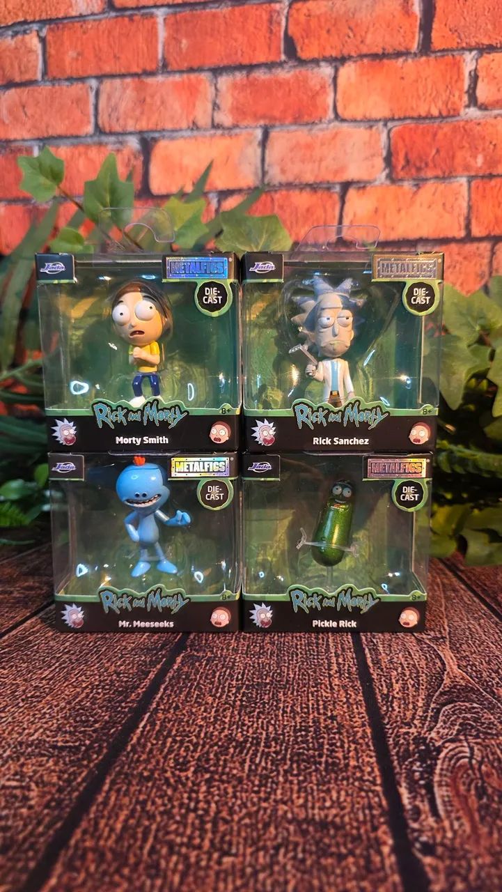 Figuras Ricky & Morty Jada Toys
