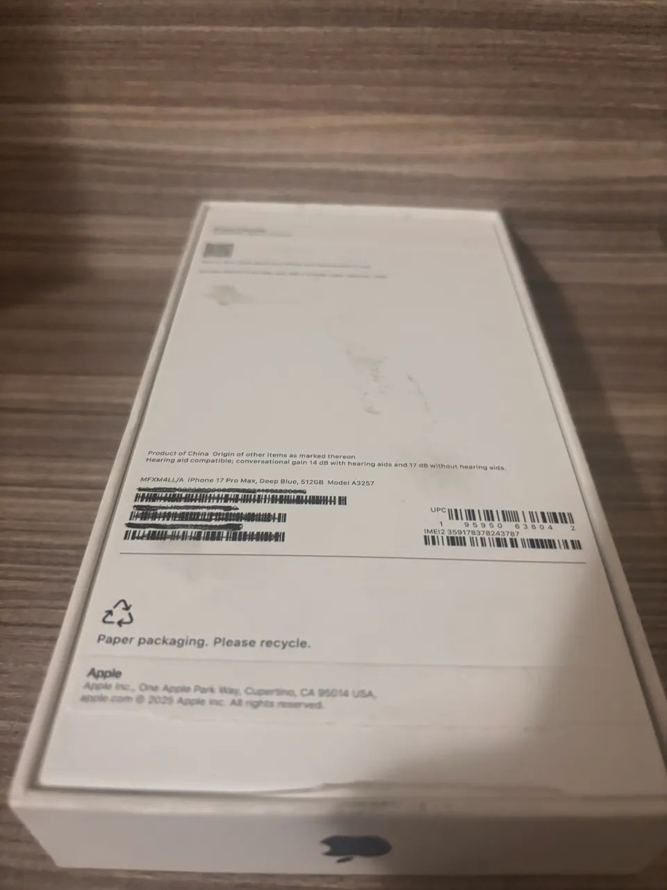 CAIXA VAZIA IPHONE 17 PRO MAX - Foto 4