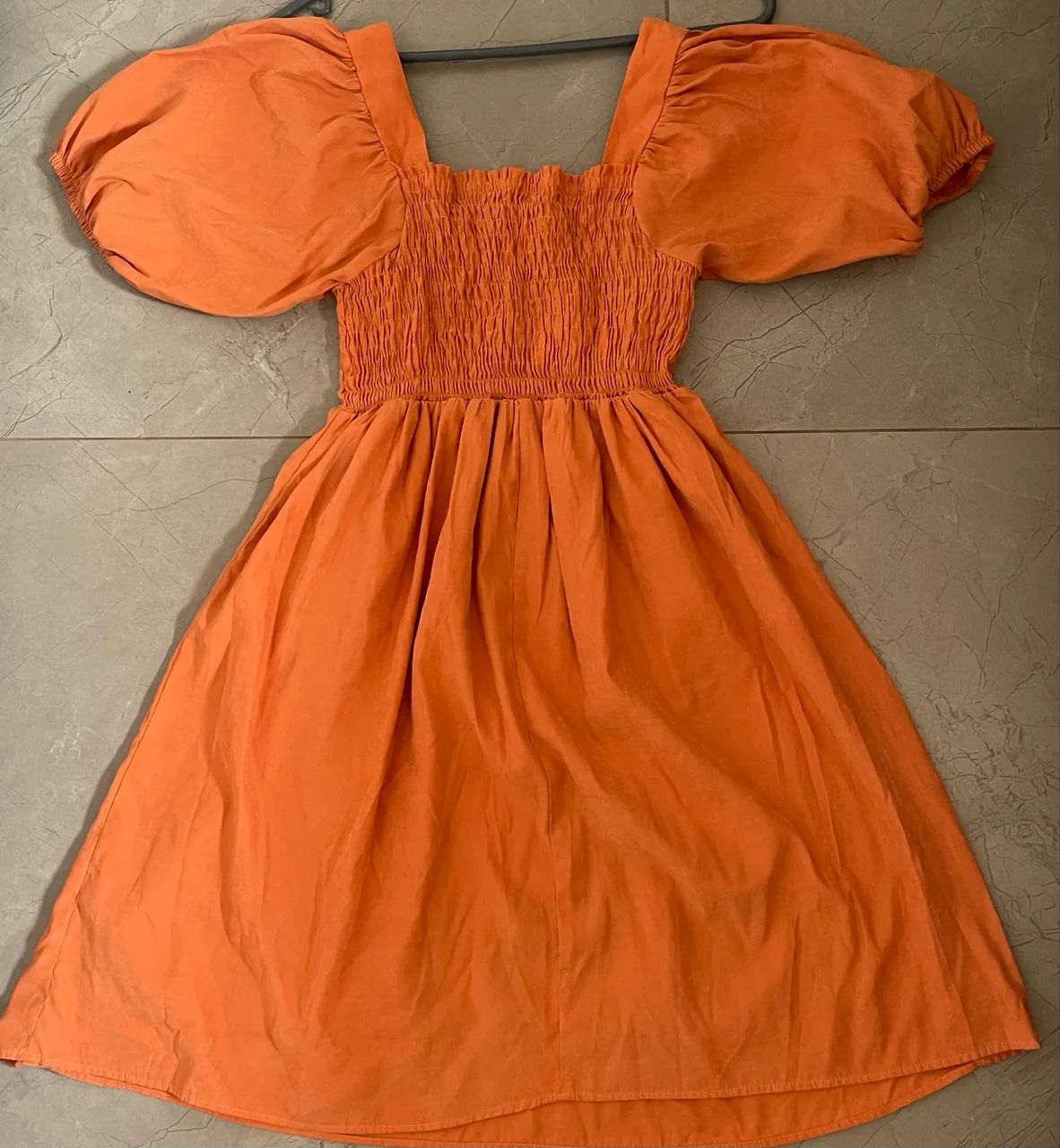 Vestido laranja lindo e delicado TAM P - Foto 2