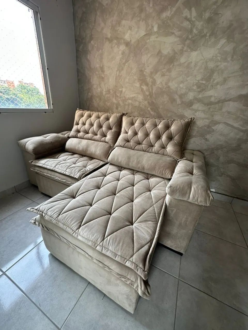 SOFÁ RETRÁTIL E RECLINÁVEL - Foto 3
