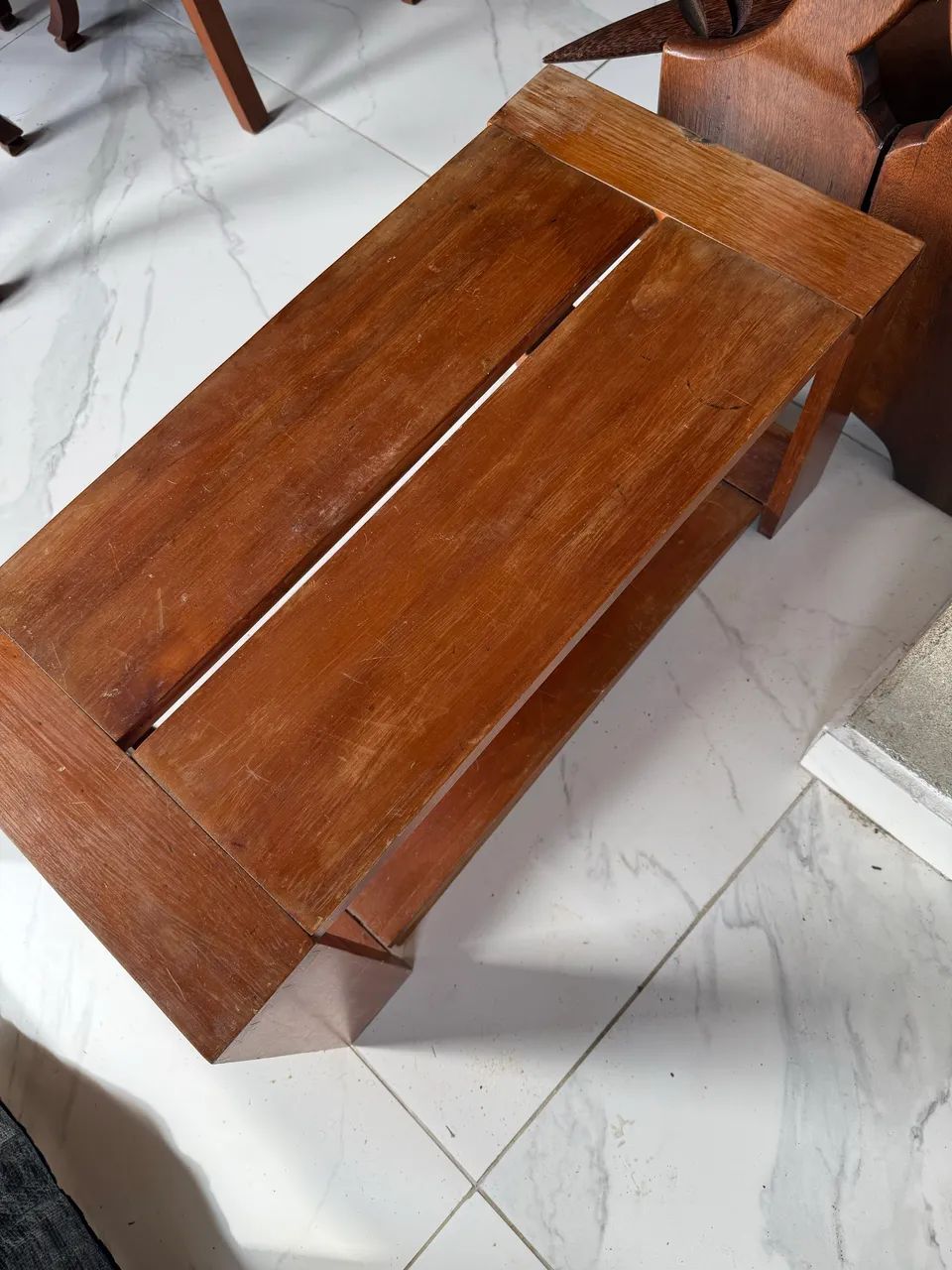 Mesa de centro madeira maciça  - Foto 2