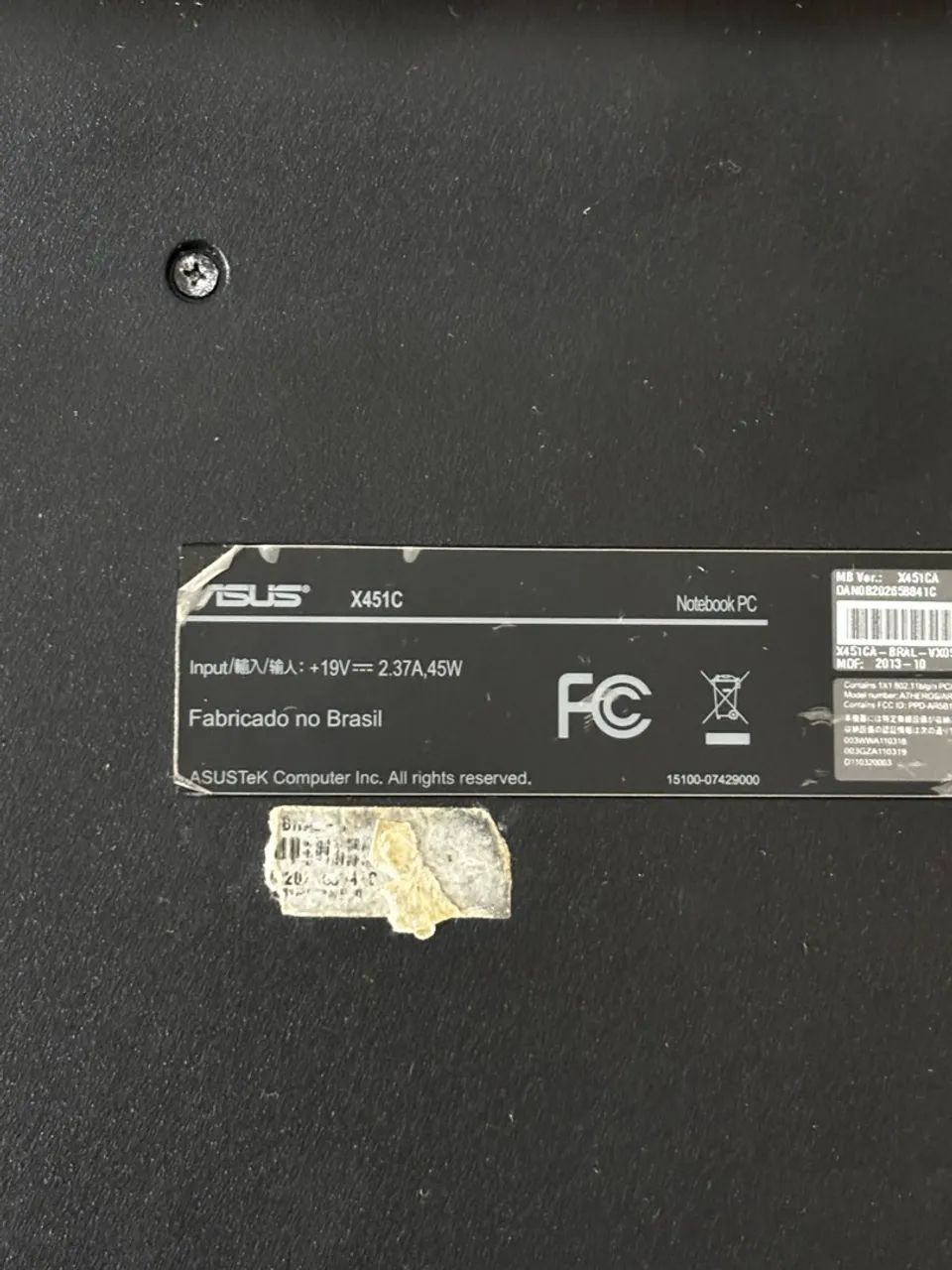 Notebook ASUS X451C - Intel Celeron / 4GB RAM  - Foto 2
