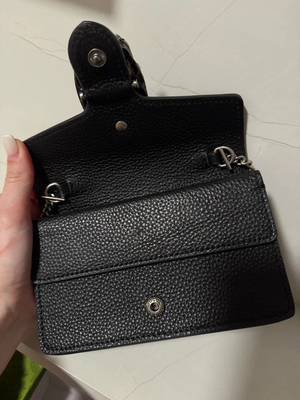 Gucci super mini dionysus preta - Foto 2