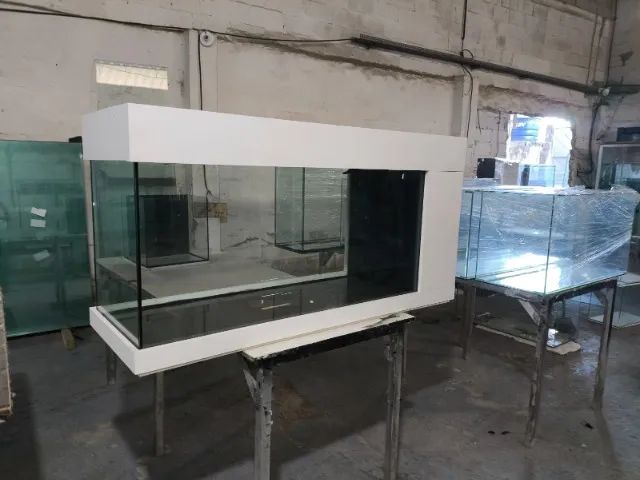 Aquário hack 120x50x50 em vidro 8mm