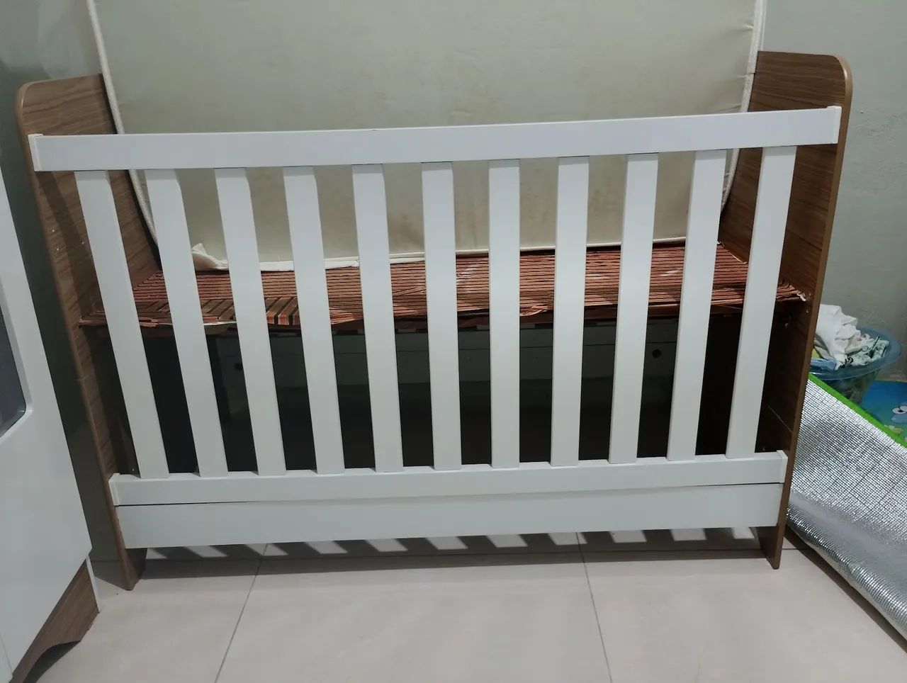  Vendo Berço Americano em MDF - Transforma em Mini Cama (Regulável). - Foto 3