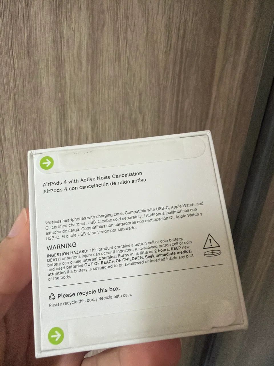 AirPod 4 com cancelamento de ruído - Novo - Lacrado - Entrega grátis  - Foto 3
