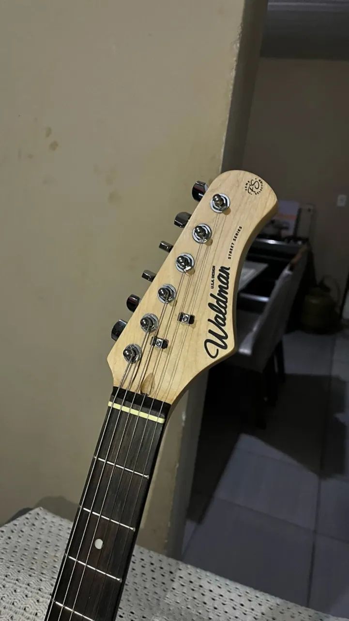 Guitarra waldman + Pedaleira  - Foto 4