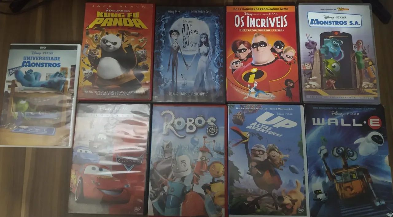 Lote/kit/combo Dvd Infantil Original 