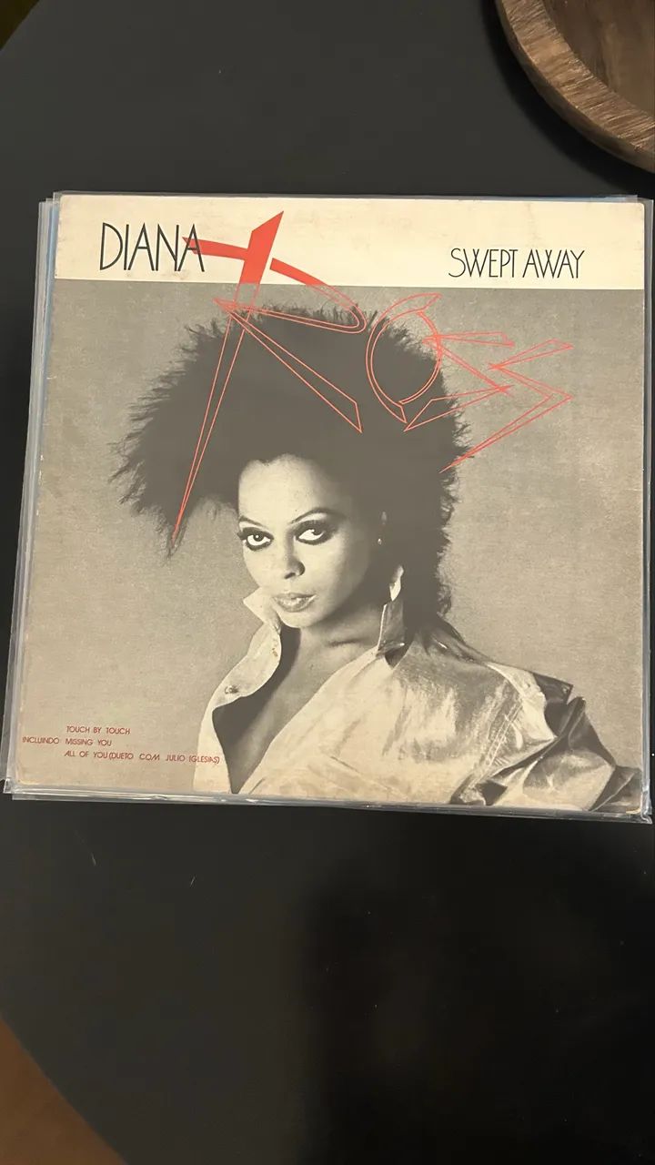 Disco de vinil Diana Ross. Step Away