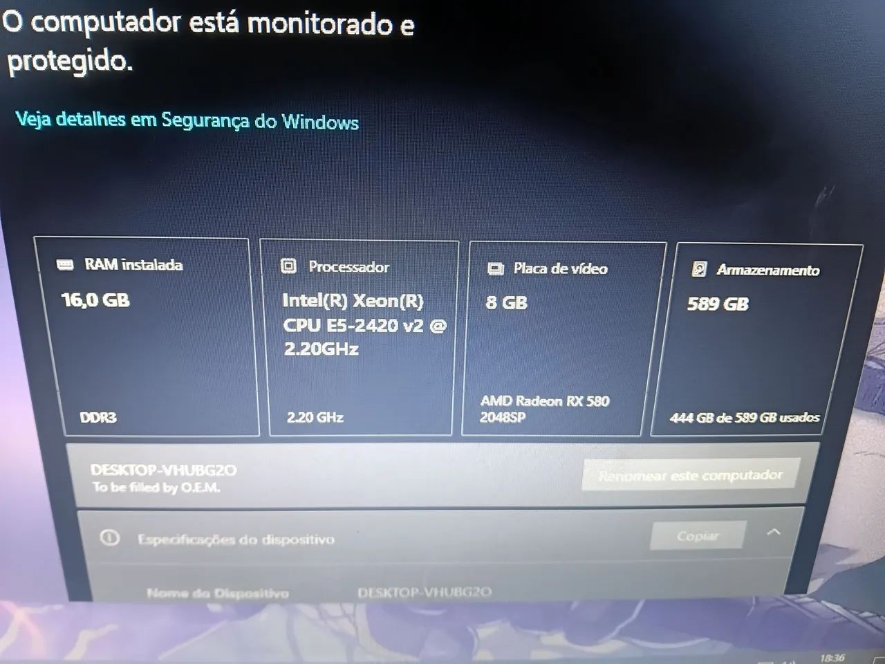 Pc intermediário xeon  - Foto 2