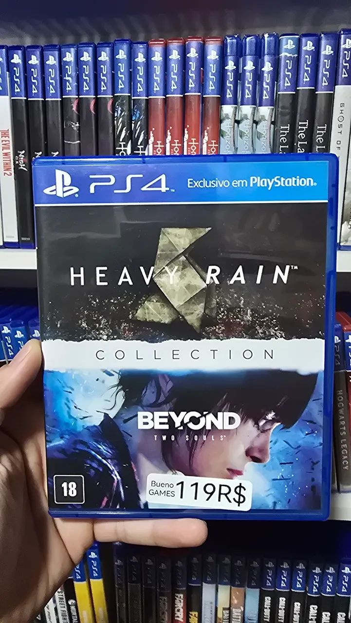 Heavy rain e beyond two souls - PS4