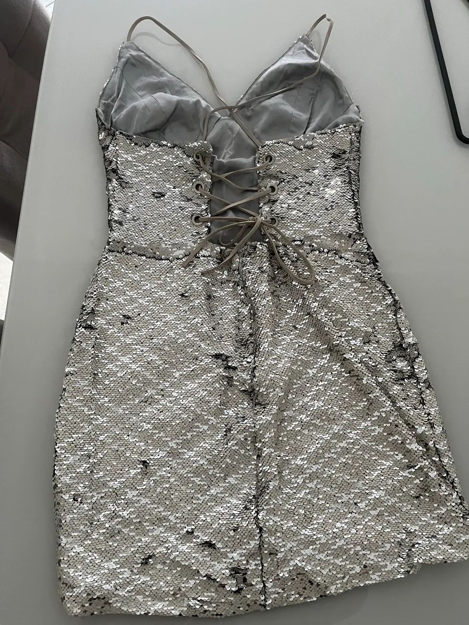 Vestido paete prata  - Foto 3
