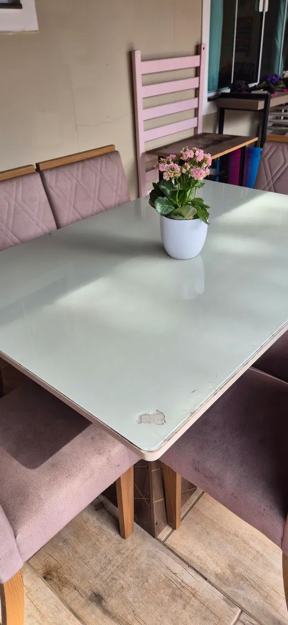 Mesa de jantar com 6 cadeiras - Foto 3