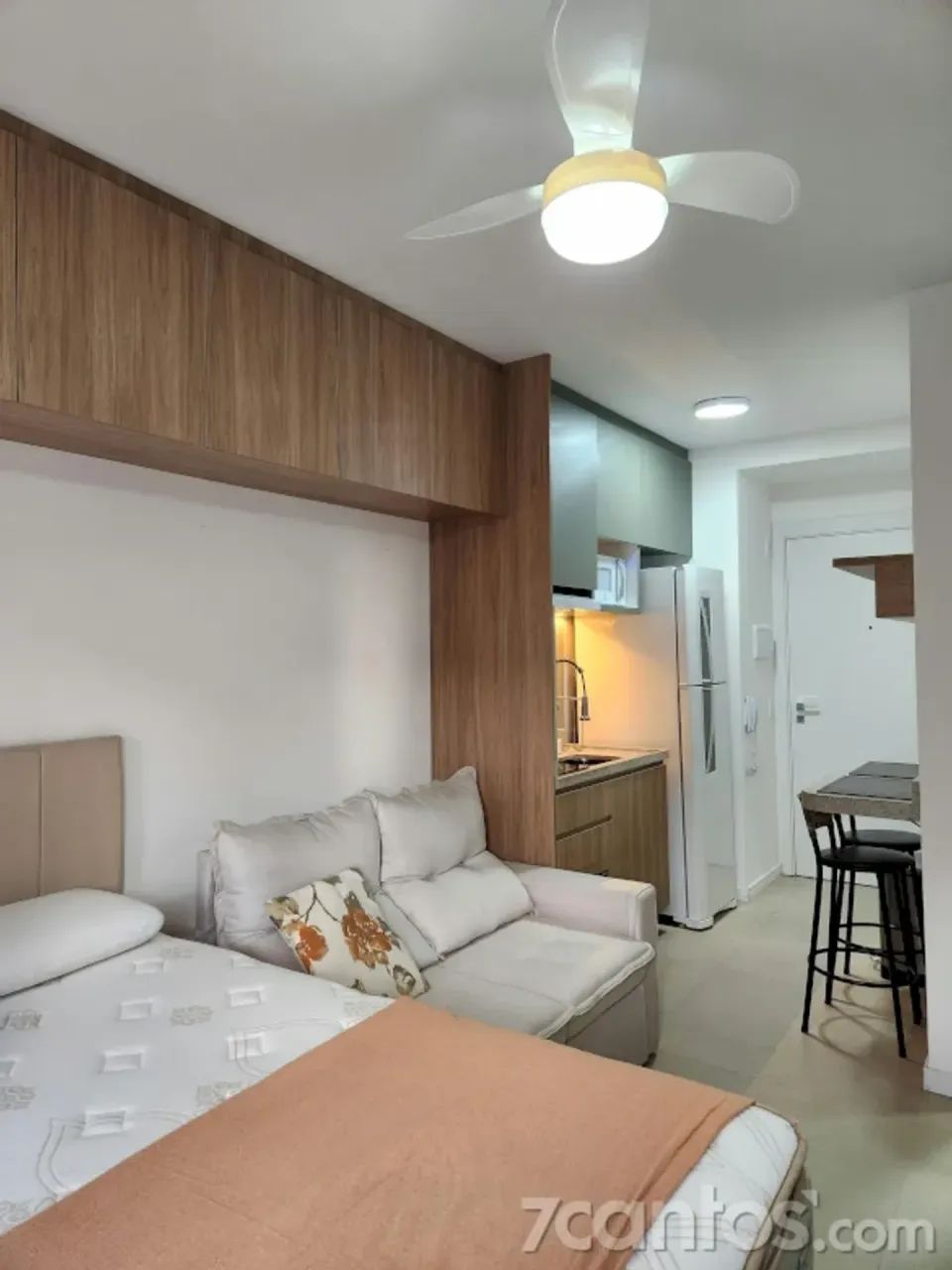 Apartamento, Brooklin, 1 Quarto - Foto 3