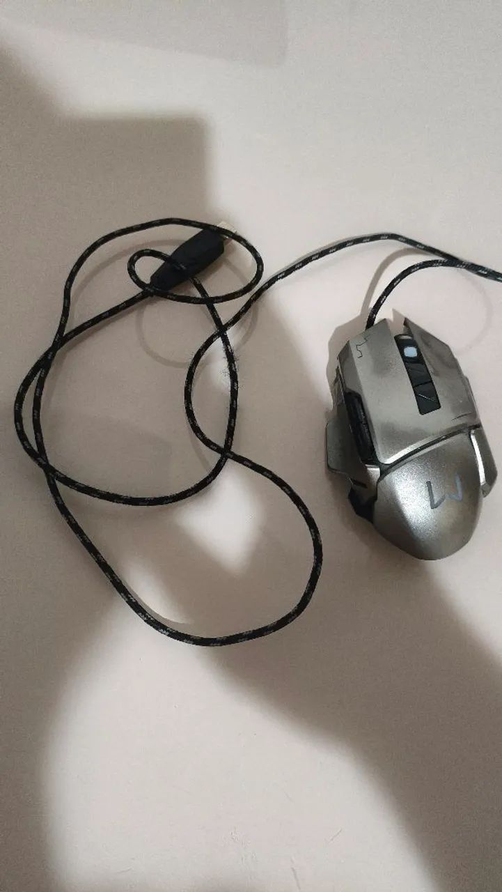 Multilaser Gaming Mouse Gray Warrior MO26265049958614787120