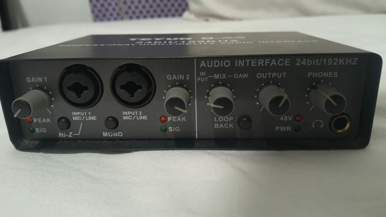 Interface de áudio Teyun Q-24 - Foto 2