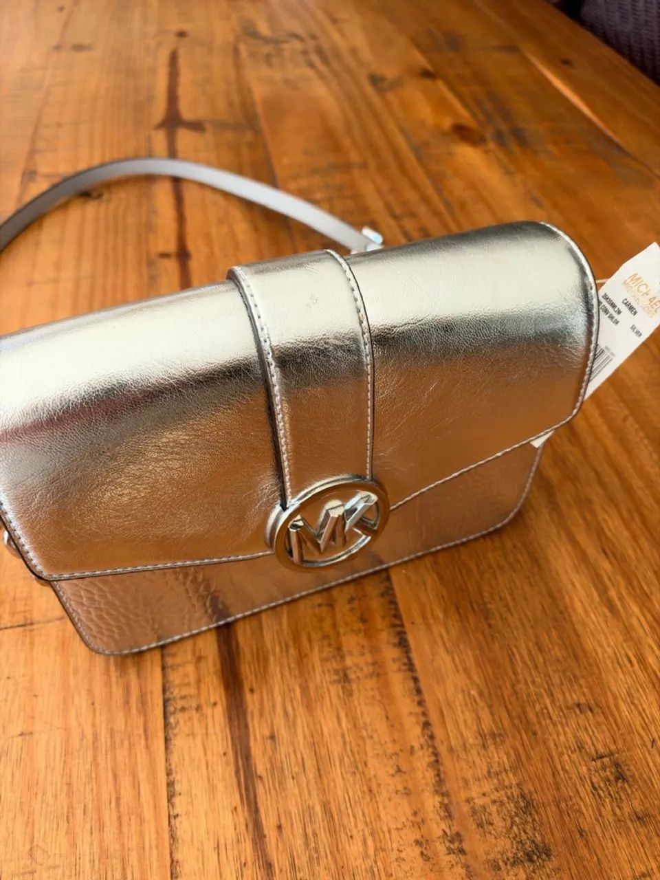 Bolsa mickel kors prata nova - Foto 3
