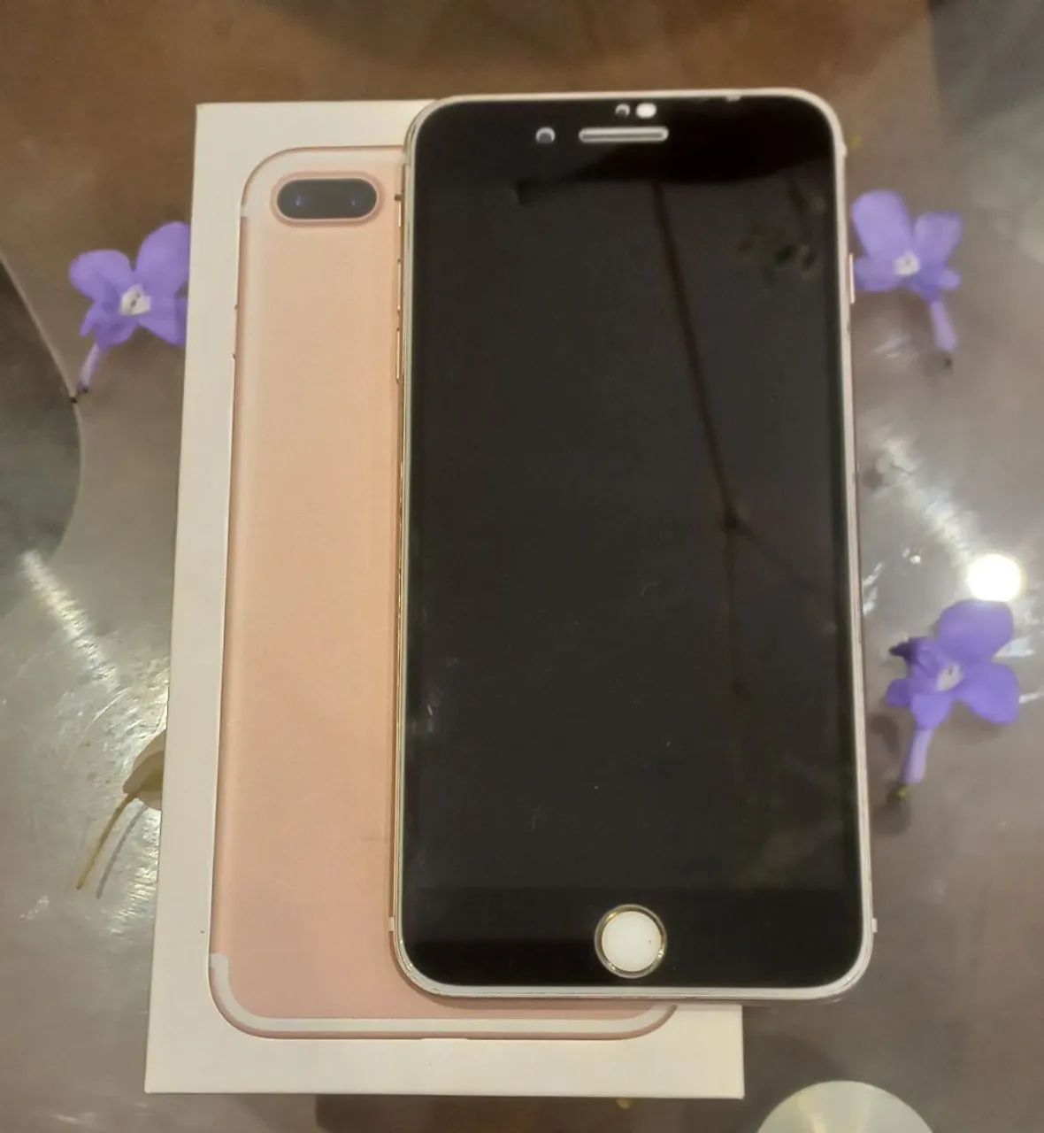 iPhone 7 Plus 32GB Rose Gold (Ouro Rosa) - Com Caixa Original - Foto 2